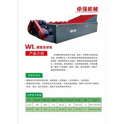 洗砂機的維護行業推薦帶來